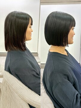 アルテヘアー(arte HAIR) 【arteHAIR】BeforeAfterあり/ショートボブ/デザインカット