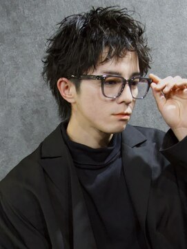 アウル 心斎橋(owl) スパイキーショート×ツイストスパイラルパーマ×大人men's