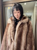 ハル ヘアスタジオ(haRu hair studio)&nbsp;黒髪×レイヤーボブ