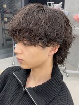 メンズサロン ノード 栄(men’s salon NODE)&nbsp;波巻きスパイラルパーマメンズマッシュパーマシャドウパーマ韓国