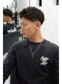 【岩渕多壱】ピンパーマ×ローフェード