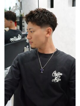 メンズ リコ(MEN'S RICO) 【岩渕多壱】ピンパーマ×ローフェード
