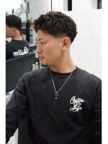 メンズ リコ(MEN'S RICO) 【岩渕多壱】ピンパーマ×ローフェード
