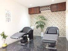 ヘアサロン アイラス(hair salon Ailus)の雰囲気（フルフラットなシャンプー台でリラックスして眠られる方も…）