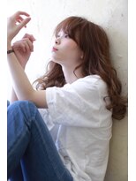 高円寺四百倍美容室&nbsp;【四百倍スタイル】シンプル×ミディアムカール