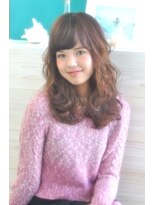 クラン(clan)&nbsp;ハイトーングラデーション大人可愛いバルーンミディ