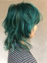 ジーナ(XENA)&nbsp;ダークエメラルド、マッシュウルフ