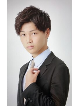 ミチオ ノザワ ヘアサロン ギンザ(Michio Nozawa HAIR SALON Ginza) 【MichioNozawa瀧上】ワイルドアップバング×刈り上げネープレス