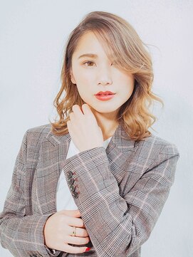 プロデュース 相模原店(Produce) 斜めバング♪無造作☆ふわミディ