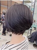 大人ショートボブ