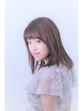 ヘアースペース ミツオ(hair space MITSUO) ミデイアムレイヤースタイル