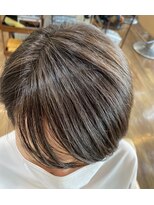 ジッピー ヘアーコレクション&nbsp;白髪ぼかし　手入れ簡単　ショートヘアー