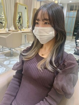 アッシュ 西葛西店(Ash) 韓国風インナーカラー