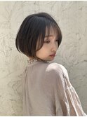 モードヘアロング×美髪【髪質改善/縮毛矯正】