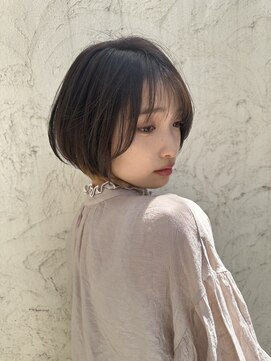 ロンド ストラーダ 心斎橋(Lond strada) モードヘアロング×美髪【髪質改善/縮毛矯正】