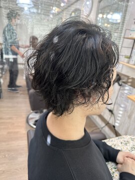 ヘアーリゾートガーデンバイトロント 船橋法典店(Hair Resort Garden by Toronto) ミディアムパーマ【船橋、西船橋、市川大野、新船橋、塚田】