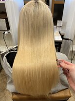 プラス ファースト ヘア(Plus 1st)&nbsp;メテオトリートメント×ブロンド