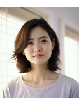 ヘアケア ラウンジ(hair care LaUNGE) ミディアムレイヤースタイル