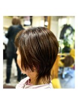 サロンドエー(SALON DE A)&nbsp;ウルフカット◎