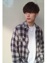 レジュアル(RESSUAL)&nbsp;かき上げヘア　ニュアンスマッシュ　サイドパート　ビジネス