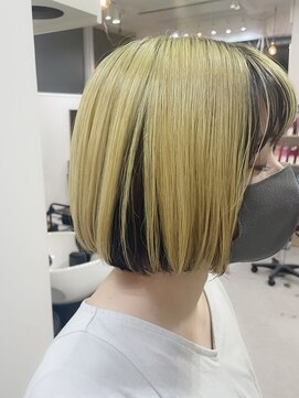 グーフィートーキョー 銀座(Goofy Tokyo) Goofy銀座/逆インナーカラー/レモンイエロー/東京デザインカラー