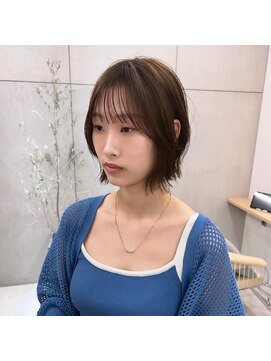 サンド 鹿児島中央(sand) @sei___sandレイヤーボブ/ショート/鹿児島中央駅