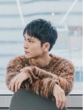 ヴィーナス 神辺店(Ve-nus) アップバングショート刈り上げ黒髪短髪マッシュ波巻きパーマ