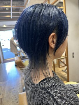 クラップス 京急富岡(CLAPS) ダブルカラーショートボブインナーカラーハイライトケアブリーチ