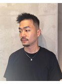 スキンフェードアップバングE