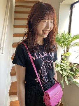 セン(sen) pink orange