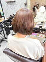 カミビトプラス 香芝店(KamiBito +plus)&nbsp;切りっぱなしボブ