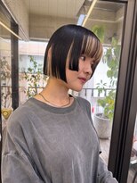 ネルケ 立川(nelke)&nbsp;デザインカラーシャドウルーツカラー裾カラーレイヤーカット