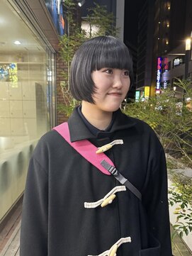 シークネクスト 八王子(SeeK NEXT) ぷつっとボブ/切りっぱなしボブ/ボブ/髪質改善トリートメント