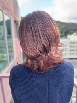 ビアージュ(Viage) #ピンク #ピンクベージュ #ブリーチあり #くすみピンク