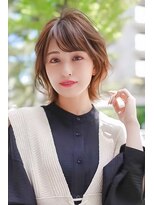 ギークス(GEEKS)&nbsp;【GEEKS渋谷】ブリーチなし/春カラー/ボブウルフ/小顔/20代30代