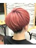 【メンズ】　カット＋ケアブリーチ＋フルカラー＋TR　￥25,000 → 19,000