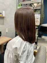 睡蓮 平井店 5歳若返る、しっとりやわらかケアストレート[髪質改善/縮毛矯正]