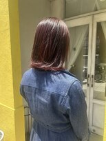 グリーン ユウヒガオカ green Yuhigaoka&nbsp;ブリーチ無しピンクブラウン