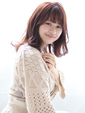 シロフイケブクロ(shirof ikebukuro) 【松永】伸ばしかけ ＊ 大人かわいいミディ