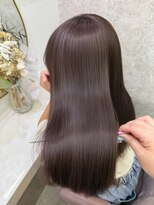 ラビス(Lovis) くびれヘア/ハイライトカラー/アプリコットオレンジ