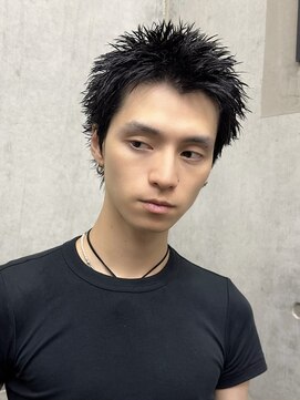 オーシャントーキョー ホワイト 原宿(OCEAN TOKYO WHITE) スパイキーショートメンズショート