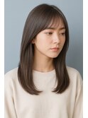 【透明感美髪ストレート】