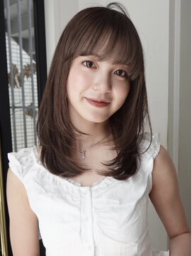 ローネス(LONESS) 簡単にスタイリング！レイヤーカット×くすみベージュ