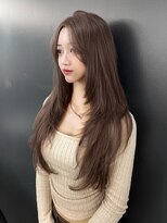 ベレーザ 渋谷神南(Beleza)&nbsp;16518黒髪チャコールグレーココアブラウンハッシュカット