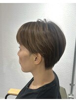 カミケンパセオ(kamiken.paseo)&nbsp;小顔◎コンパクトショート×アッシュベージュ【カミケンパセオ】