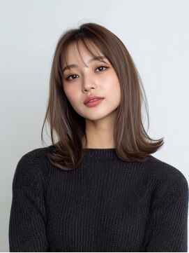 AccessMoon 米沢本店 クラゲヘアー/小顔/ココアベージュ/オリーブグレー/水戸米沢