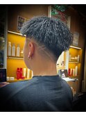 MEN’S HAIR/パイルツイストスパイラル/フェザーパーマ/渋谷