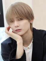 ルーシー 渋谷(LUCEY) ブリーチパーマメンズパーマシャドウパーマセンターパート