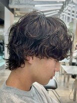 フィフスパーク(fifth PARK)&nbsp;シャドウパーマルーズパーマメンズマッシュ渋谷