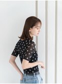 自由が丘/切りっぱなしボブ/イルミナカラー/トリートメント